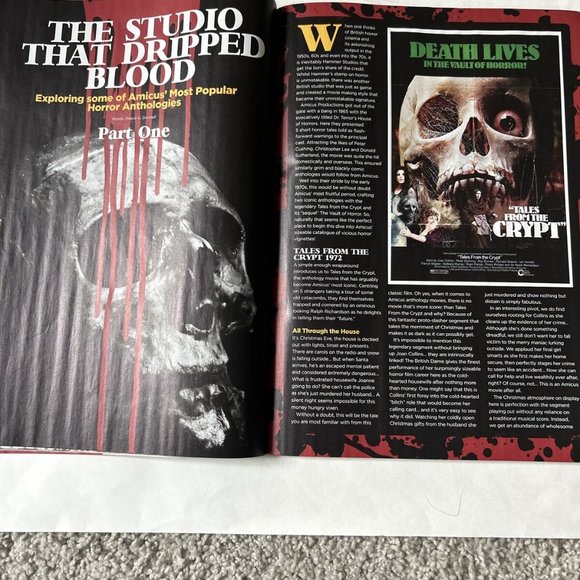 Scream Mag May 2023-Evil Dead-Omen-Renfield-Deathship-Scream-Swamp Thing - Picture 7 of 9